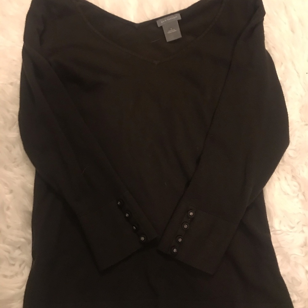 Ann Taylor v-neck long sleeve